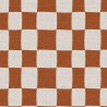 Printed Half Panama GROJEAN Ecru / Caramel